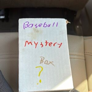 Baseball mystery box